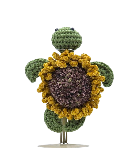 Turtle Stuffed Animal - Sunflower
