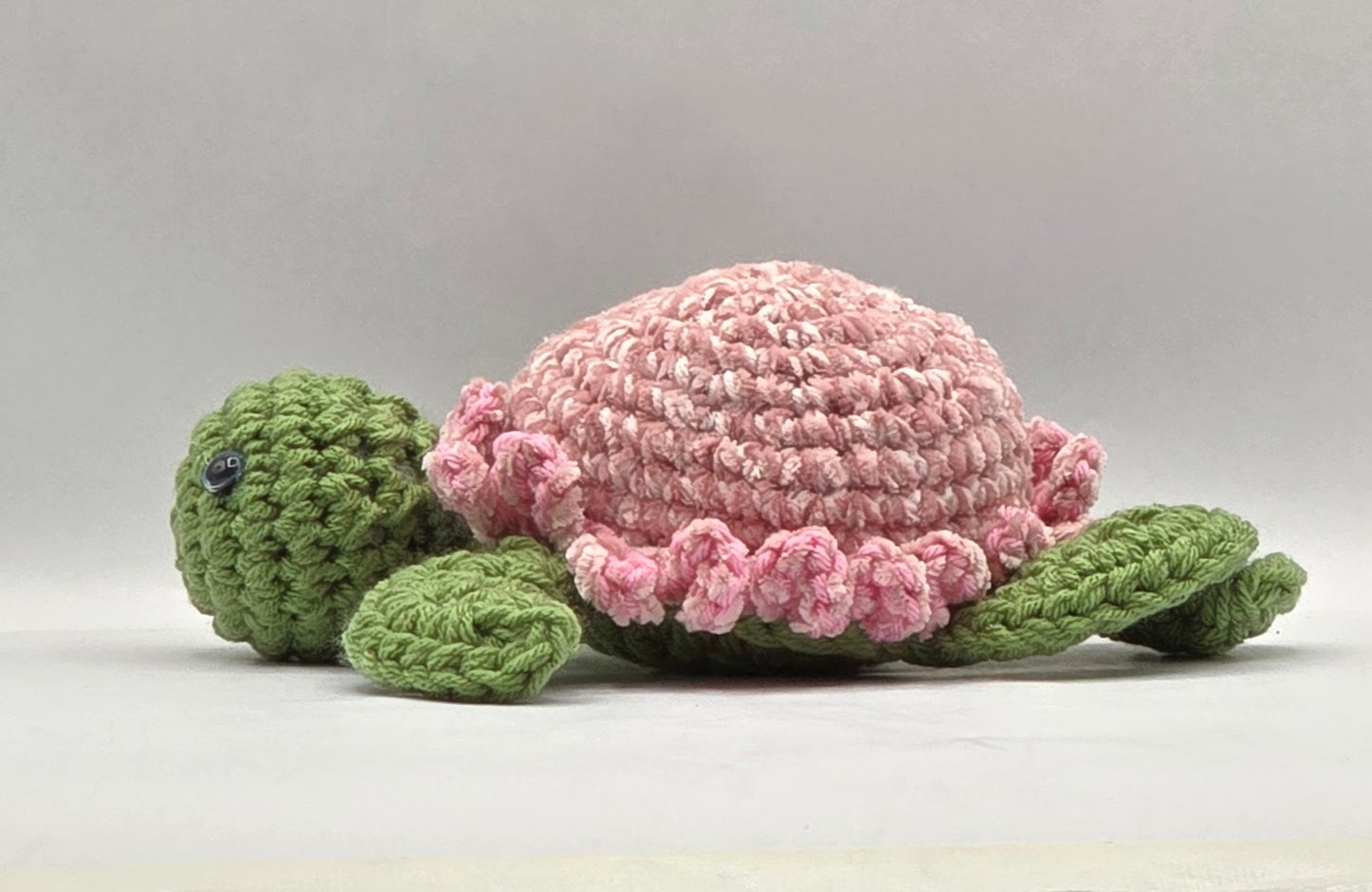 Turtle Stuffed Animal - Pink