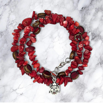 Bracelet Red Ladybug