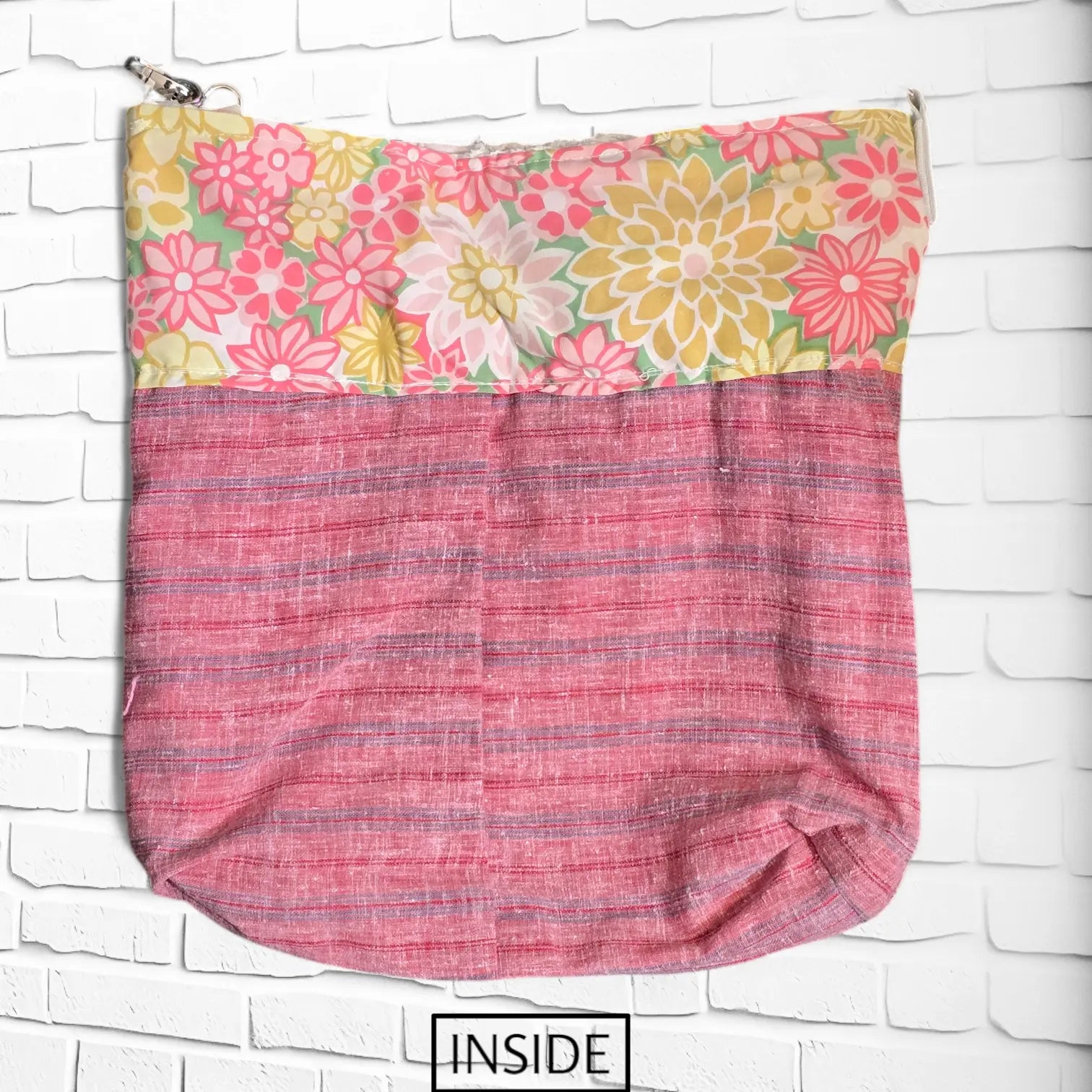 INSIDE OF CROSSBODY DENIM PINK1 BAG