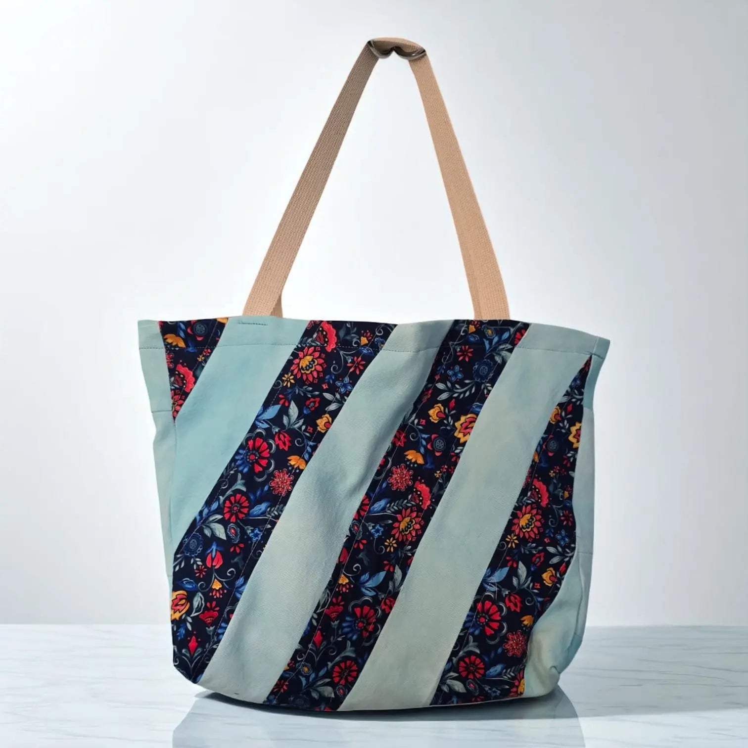 TOTE BLUE BACK