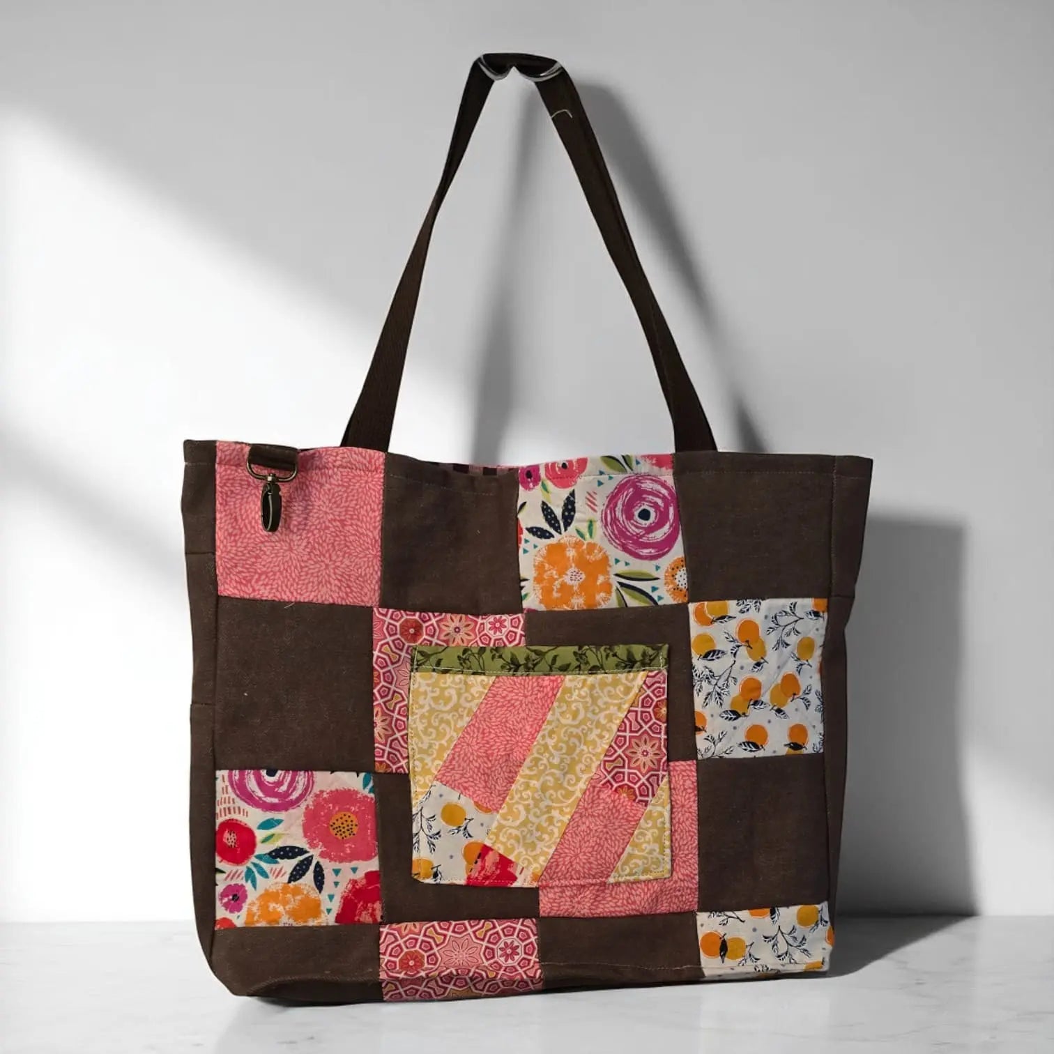 TOTE BROWN FRONT PHOTO