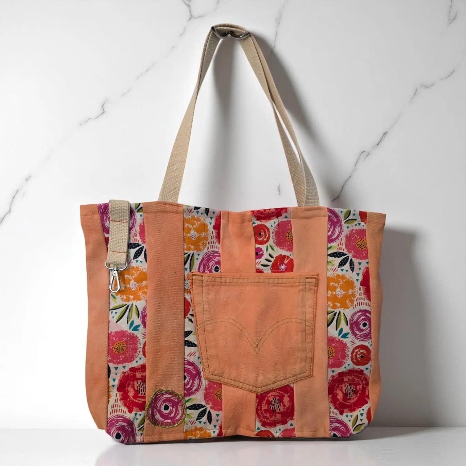 TOTE ORANGE FRONT