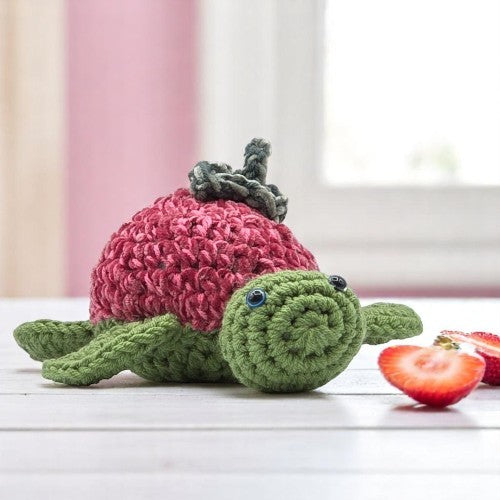 TURTLE CROCHET TOY FACING FRONT