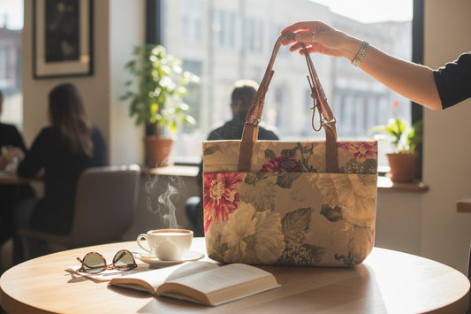 Vintage Style Floral Handbag