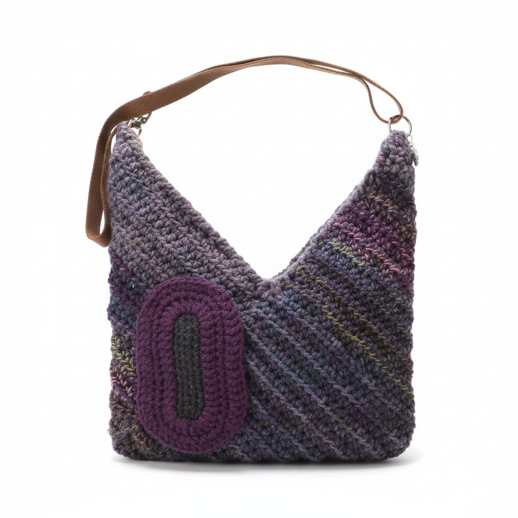 Back View of V Shape Bag