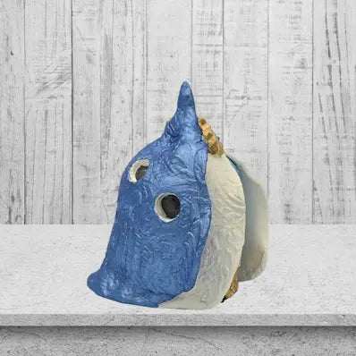 FAIRY HOUSE NIGHT LIGHT BLUE AND WHITE