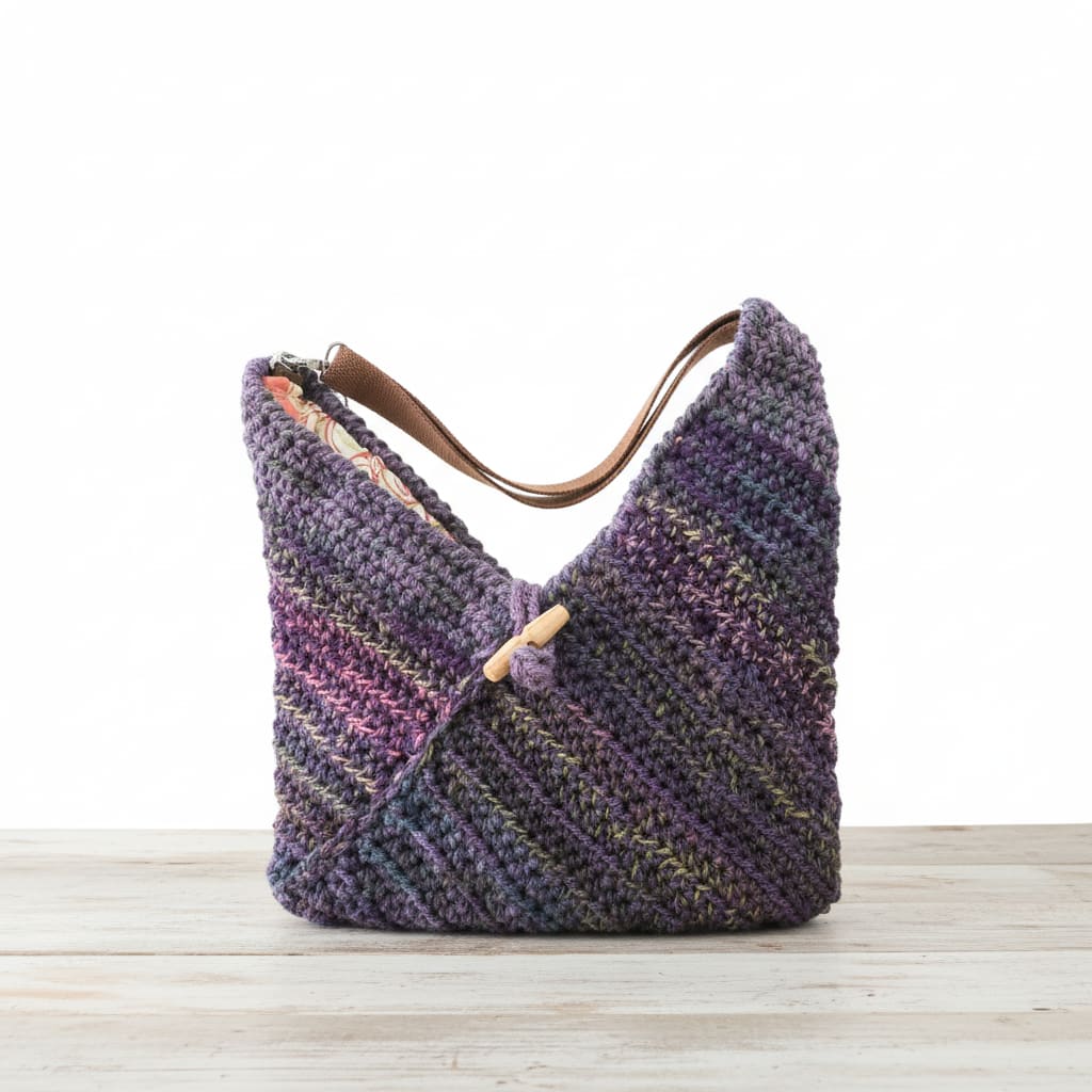 Front View of V Shape Bag