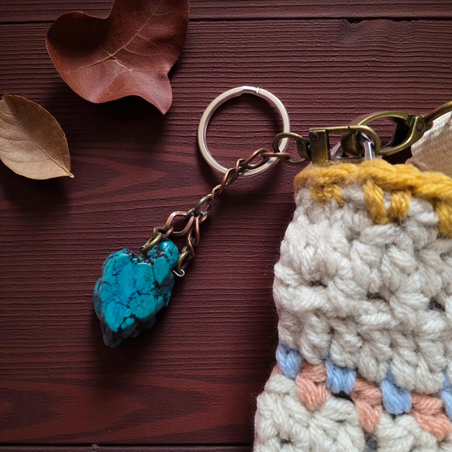 Boho Crochet Rectangle Bag Multi Handmade Market