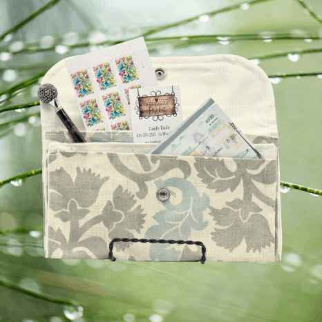 Soft Wallet -  Flower Pattern - Handmade Market