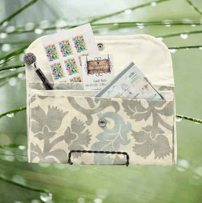 Soft Wallet -  Flower Pattern - Handmade Market