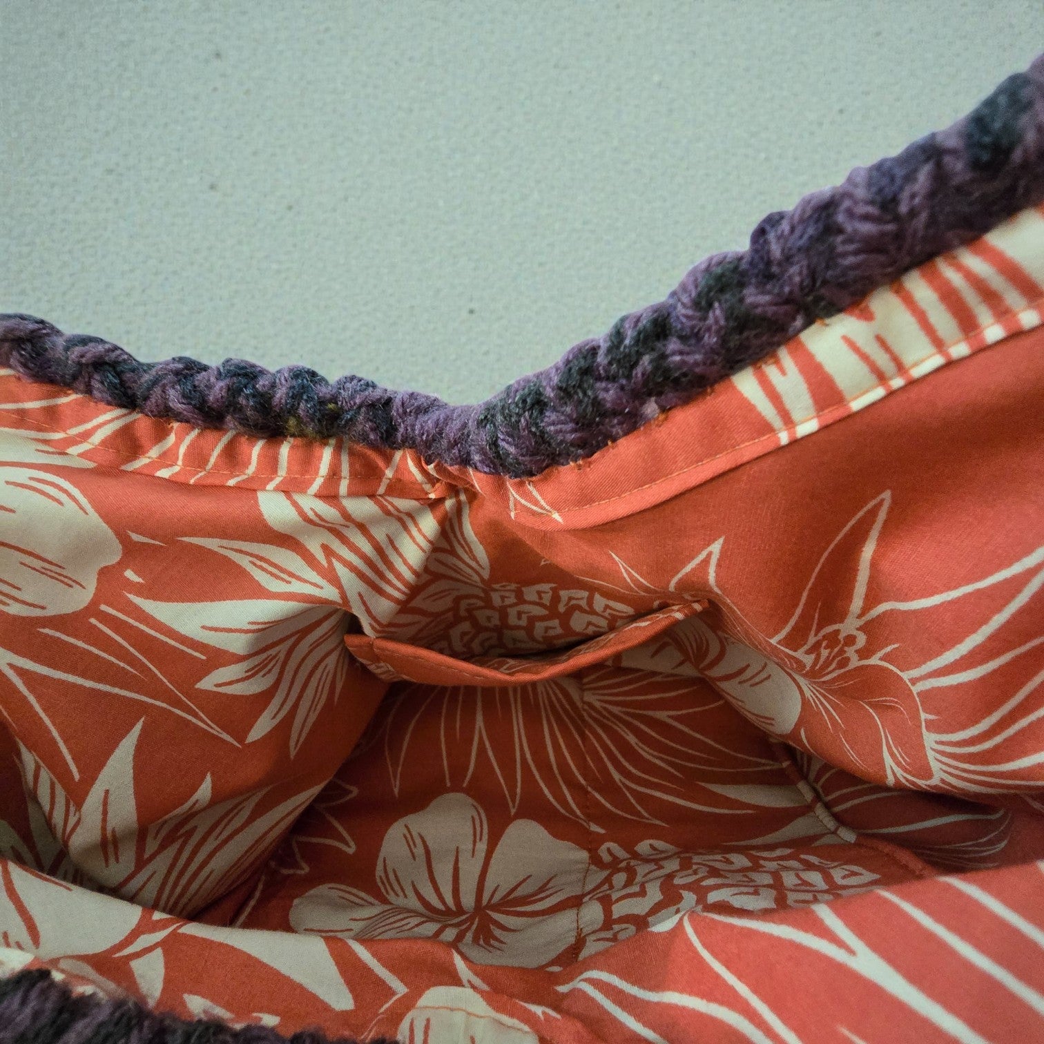 Small Inside Pocket of V Shape Bag