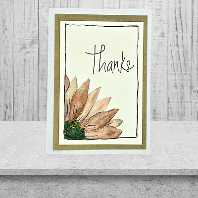 CARD TY Sunflower2